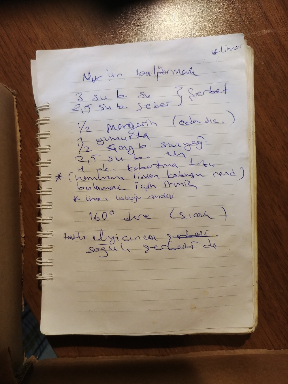 Nur'un Balparmak Tatlısı