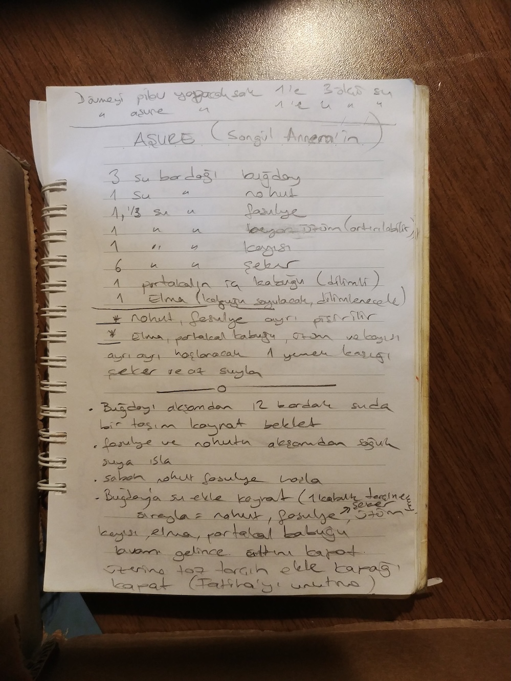 Songül Annemin Aşuresi