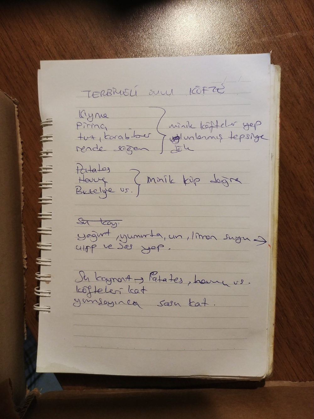 Terbiyeli Sulu Köfte