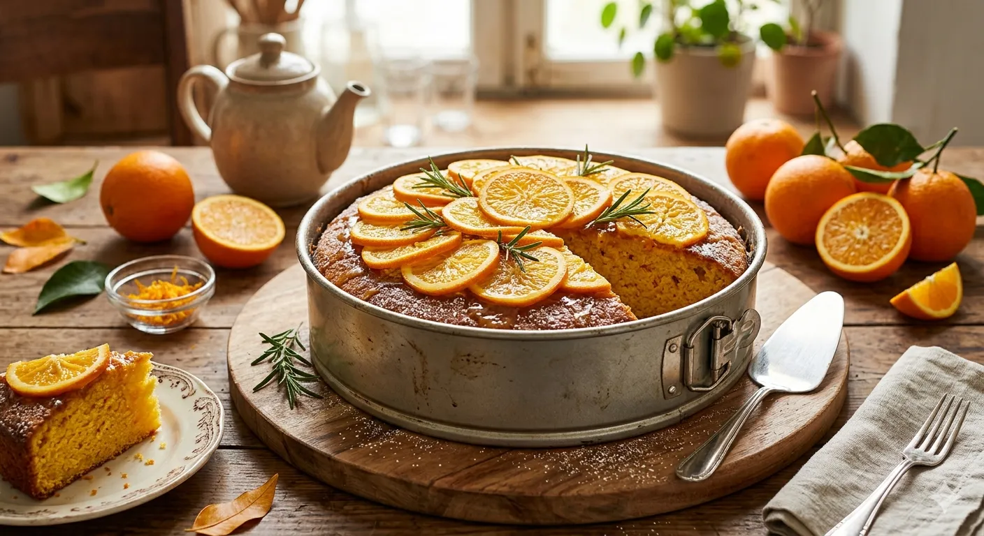 Portakallı Kek (Büyük Boy - 30 cm)
